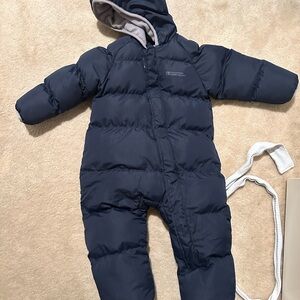 Navy Blue Kids Snowsuit 2-3T